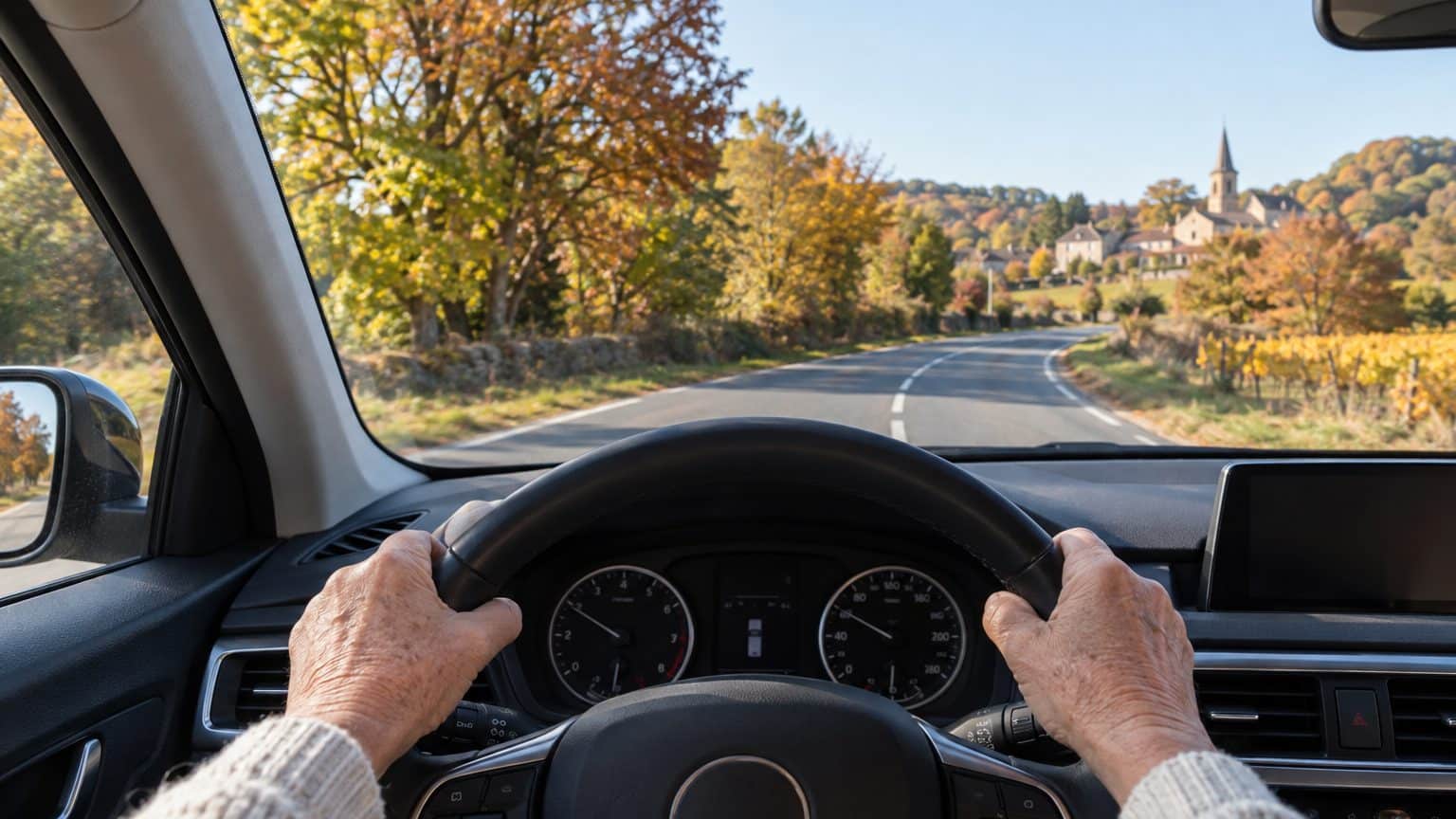 J'ai toujours tenu mon volant à 10 h 10, comme à l'auto-école : ma petite-fille, qui vient d'avoir son permis, m'a expliqu...