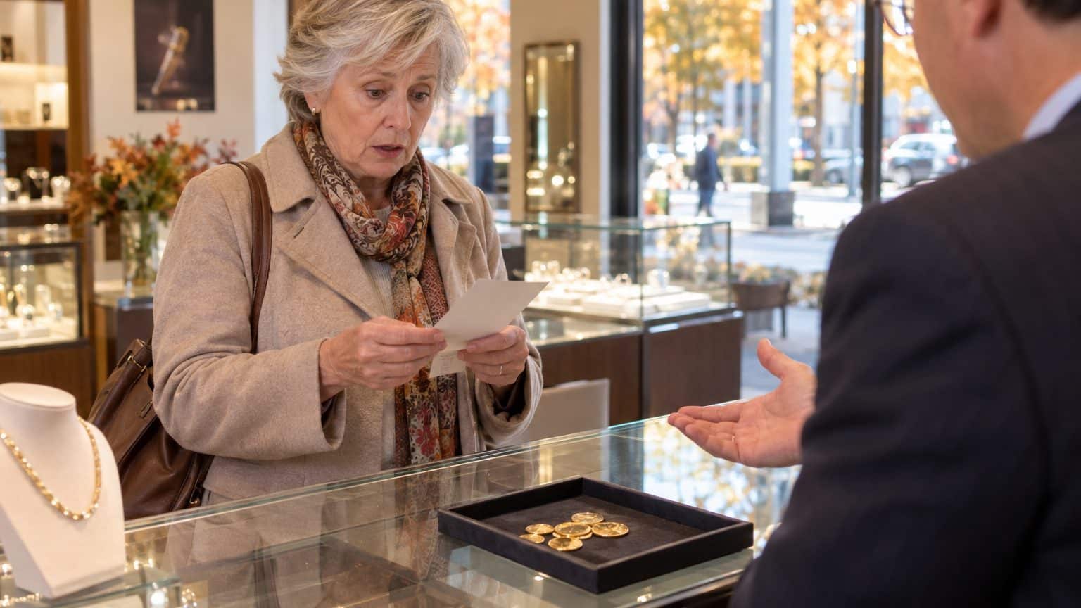 J'ai vendu les pièces d'or de mon père chez le bijoutier : à la caisse, on m'a annoncé une taxe de 11 % que personne ne m'...