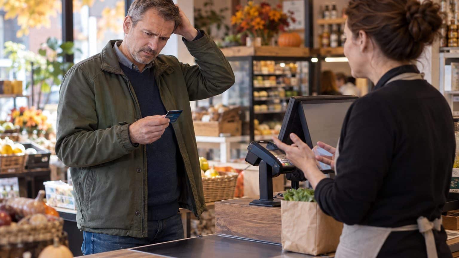 J'ai voulu régler ma commande de granulés au comptoir, le compte largement rempli : le vendeur m'a montré que mes courses ...