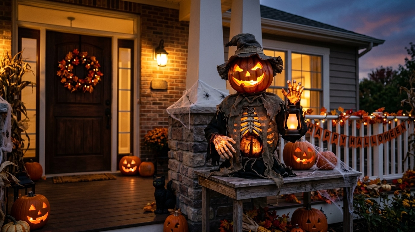 Jai Achete La Decoration Dhalloween Animee Quaction Vend A 995 E Pour La Venue Des Petits Enfants Ce Quelle A Change Concretement Dans Lentree Featured