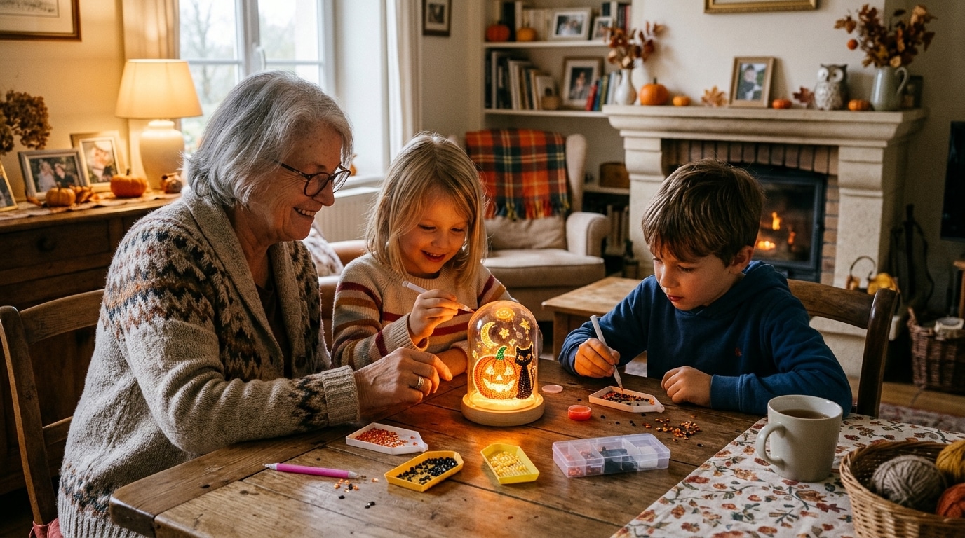 Jai Achete La Veilleuse Dhalloween En Peinture Diamant Quaction Vend A 199 E Pour Mes Petits Enfants Ce Quelle A Change Concretement Quand Ils Sont Arrives Pour Les Vacances Featured