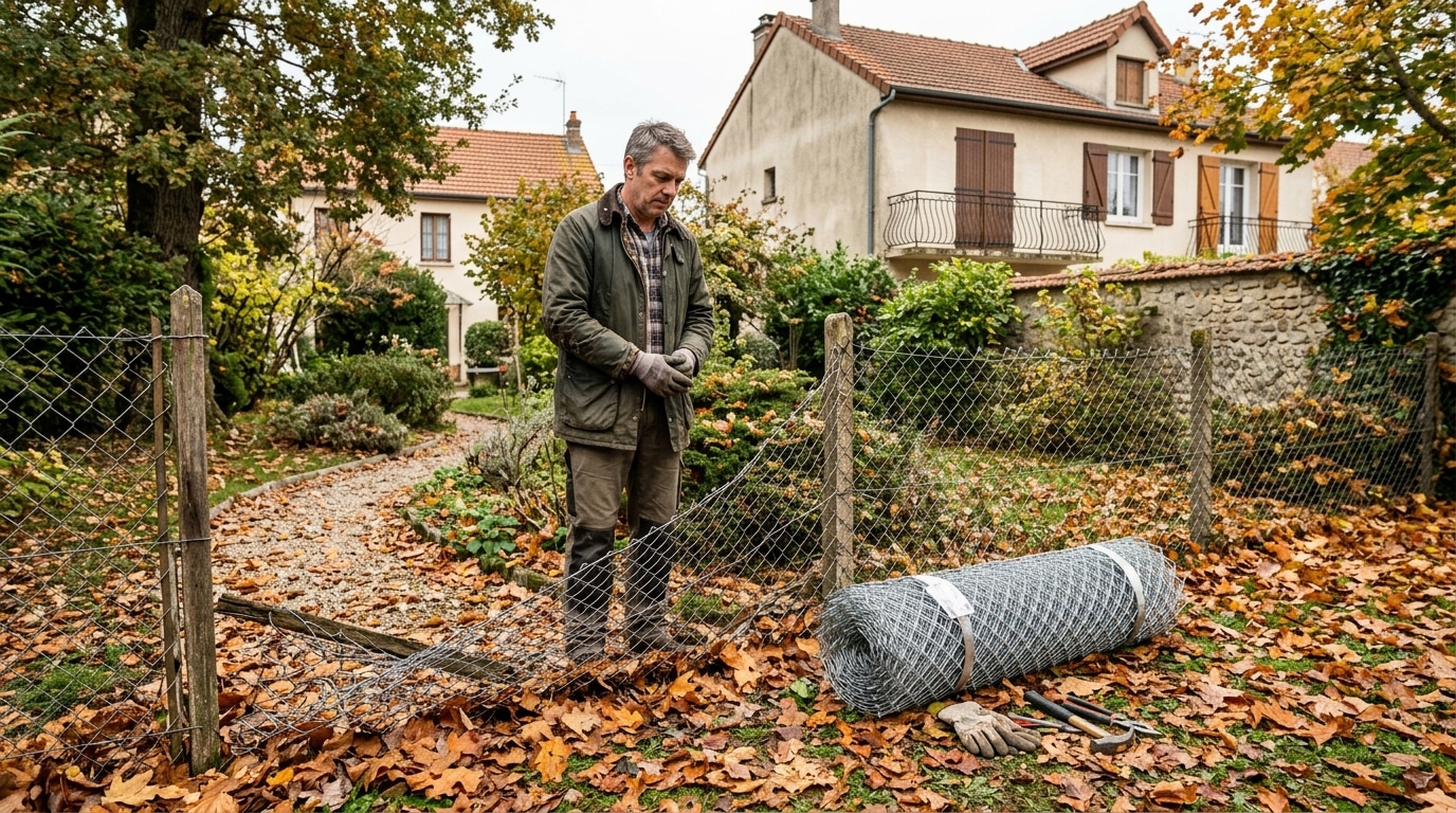 Jai Arrache Le Grillage Du Fond Du Jardin En Le Croyant A Moi Il Appartenait A Mon Voisin Et Le Remplacer Ma Coute Un Rouleau De 10 Metres Featured