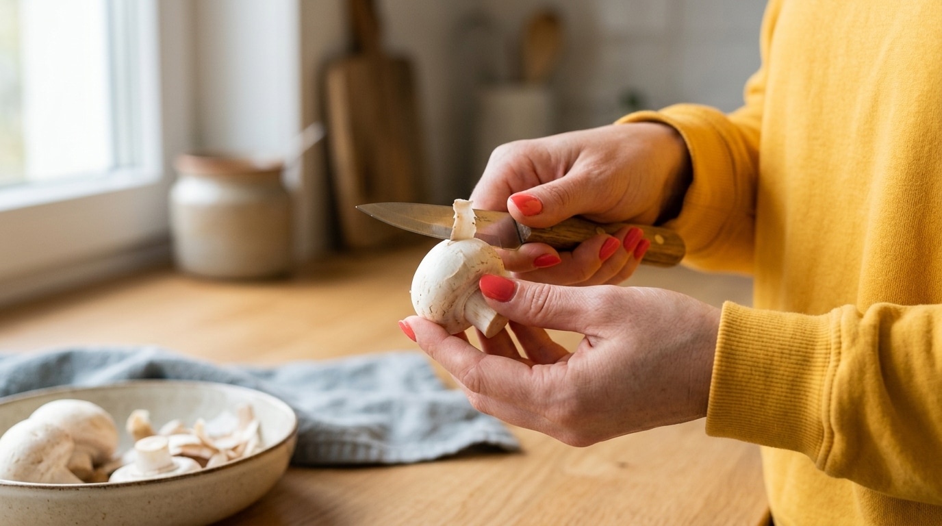 Jai Demande A Un Producteur Au Marche Sil Fallait Eplucher Ses Champignons Sa Reponse Netait Pas Celle Que Jattendais Featured