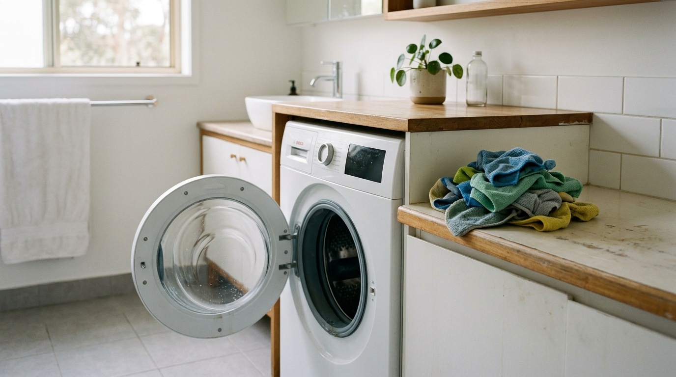 Jai Jete Tous Mes Chiffons Microfibres En Les Croyant Uses Ce Qui Les Empechait Dattraper La Poussiere Cest Moi Qui Le Versais Dans La Machine A Chaque Lavage Featured