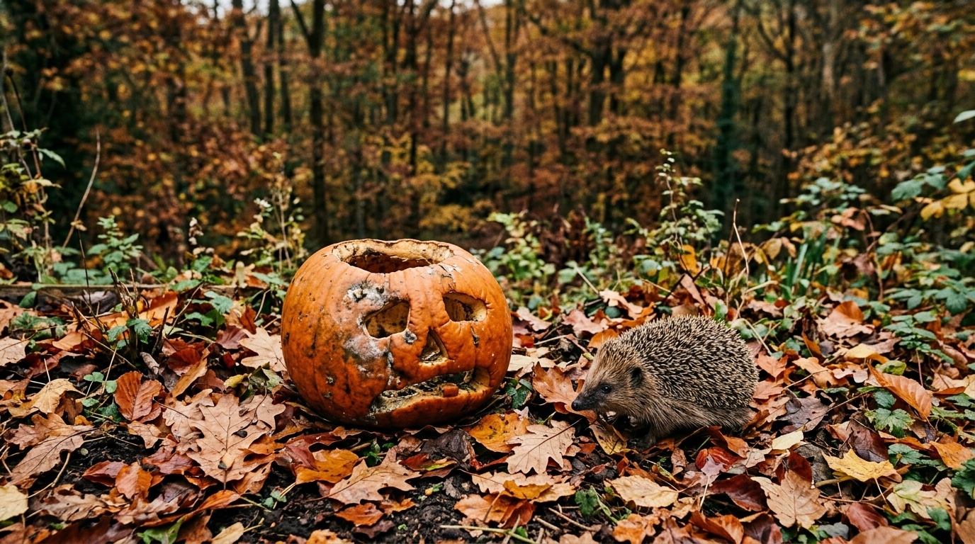 Jai Laisse Ma Citrouille Dhalloween Evidee Au Fond Du Jardin Quelques Jours De Plus Quand Un Garde Forestier Ma Explique Ce Quelle Provoquait Chez Ceux Qui Sappretent A Hiberner Je Suis Retour Featured