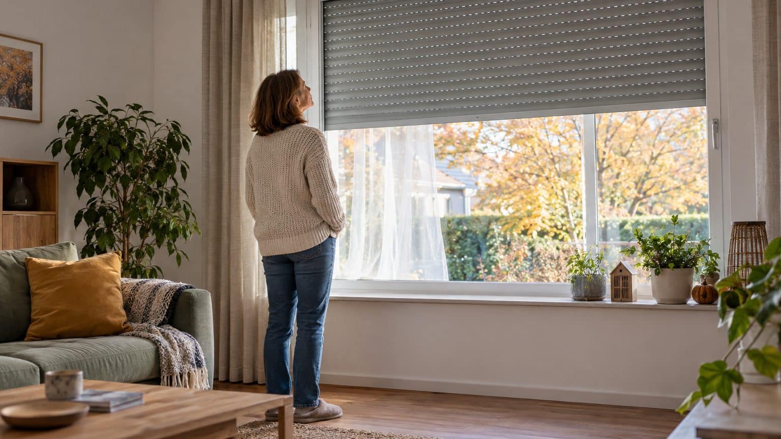 J’ai laissé mon volet roulant à mi-hauteur pendant le coup de vent pour garder un peu de jour : l’installateur m’a expliqu...