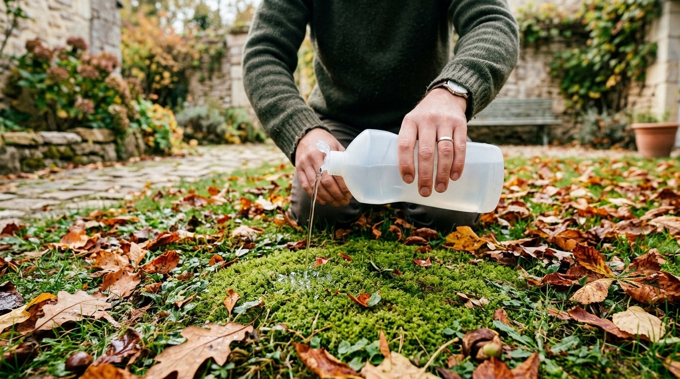 Jai Longtemps Achete De Lanti Mousse En Jardinerie Pour Ma Pelouse Desormais Je Verse A La Place Ce Que Jai Deja Sous Levier Featured
