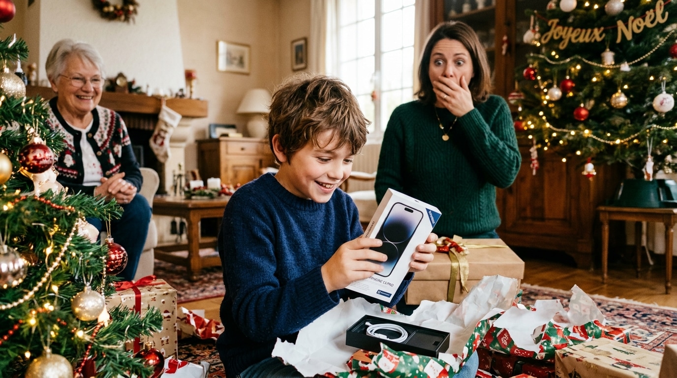 Jai Offert Un Smartphone A Mon Petit Fils De 10 Ans Pour Noel Parce Que Tous Ses Copains En Avaient Un Quand Ma Fille La Range Dans Un Tiroir Devant Toute La Famille Je Nai Vraiment Rien Compris Featured