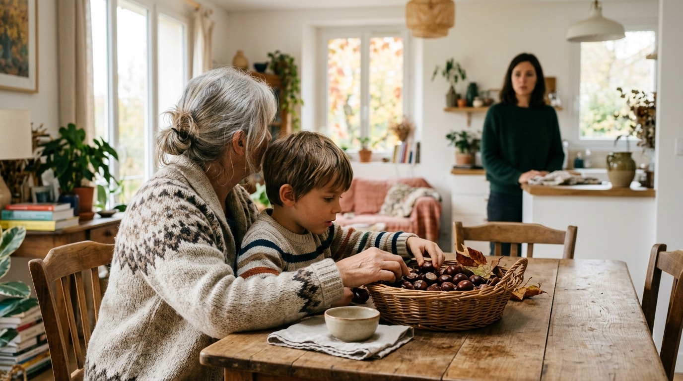 Jai Ramasse Des Marrons Au Parc Avec Mes Petits Enfants Pour Les Faire Griller Au Gouter Quand Ma Fille A Vu Le Panier Sur La Table Jai Lu La Panique Dans Ses Yeux Featured