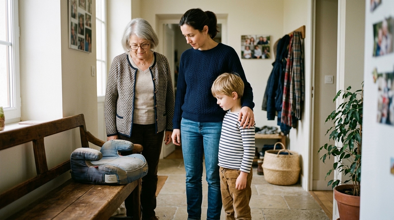 Jai Ressorti Du Garage Le Rehausseur De Mes Enfants Pour Emmener Mon Petit Fils En Vacances Quand Ma Fille La Vu Sur La Banquette Jai Compris Ce Que Javais Oublie De Mesurer Featured