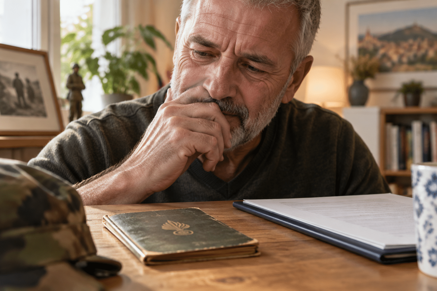 Jai Retrouve Mon Livret Militaire En Vidant Le Grenier En Le Posant A Cote De Mon Releve De Carriere Jai Compris Ce Qui Manquait A Ma Future Pension Featured
