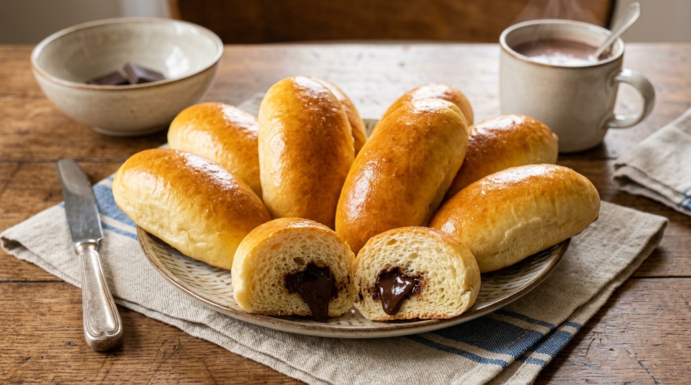Jai Roule Un Baton De Chocolat Dans Ma Pate A Brioche Comme Dans Leurs Pitchs Preferes Mes Petits Enfants Nont Jamais Autant Redemande Un Gouter Featured