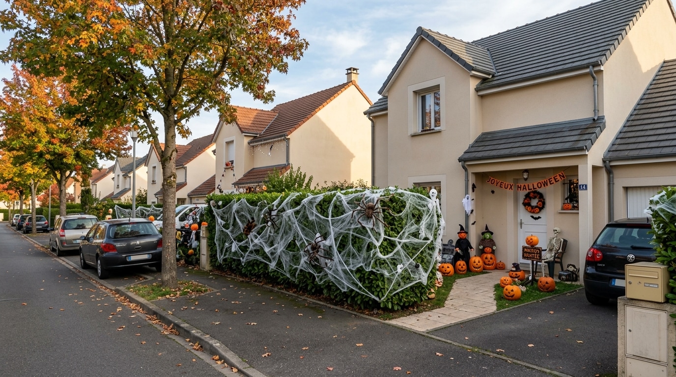 Jai Tendu Une Fausse Toile Daraignee Sur Ma Haie Juste Pour Halloween Le Lendemain Matin Jai Compris Ce Que Les Fils Avaient Retenu Pendant La Nuit Featured