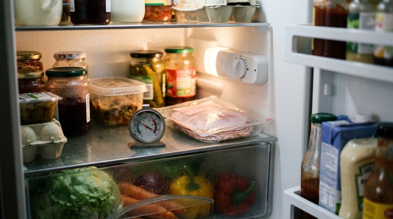 Jai Toujours Laisse La Molette De Mon Frigo Sur Le Chiffre Du Milieu Le Jour Ou Jai Pose Un Simple Thermometre A Cote Du Jambon Jai Compris Pourquoi Il Tournait Si Vite Featured