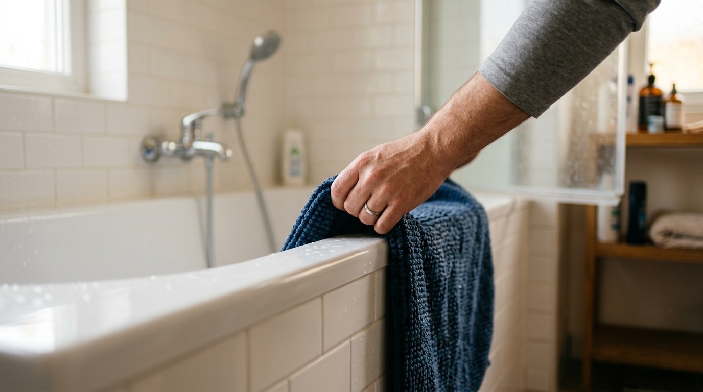 Je Laissais Secher Mon Tapis De Bain Sur La Baignoire Depuis Dix Ans Le Matin Ou Jai Pose Celui A 249 E Chez Action Je Suis Reparti En Acheter Un Deuxieme Featured