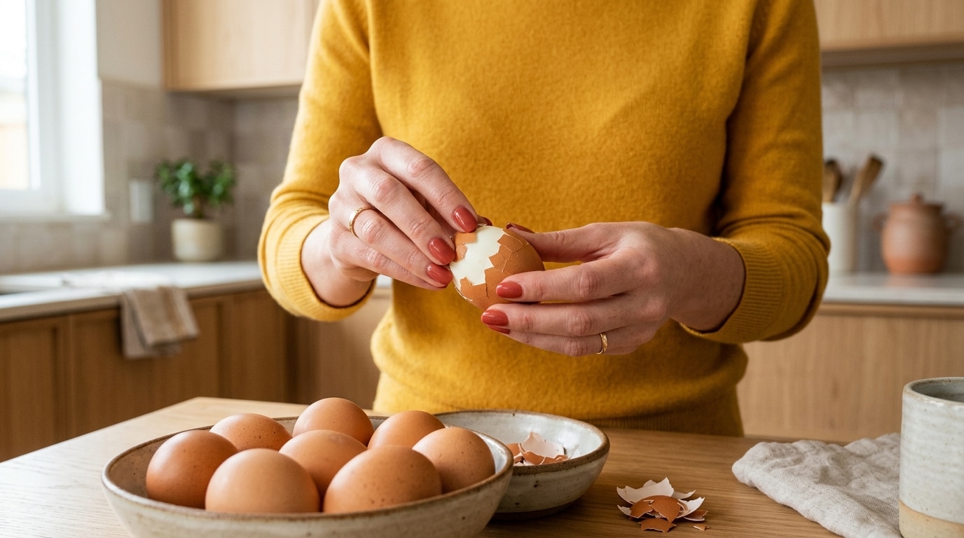 Je Necale Plus Jamais Mes Oeufs Durs Un Par Un La Facon De Faire Des Cuisiniers Qui Ma Reconciliee Avec La Salade Du Dimanche Featured