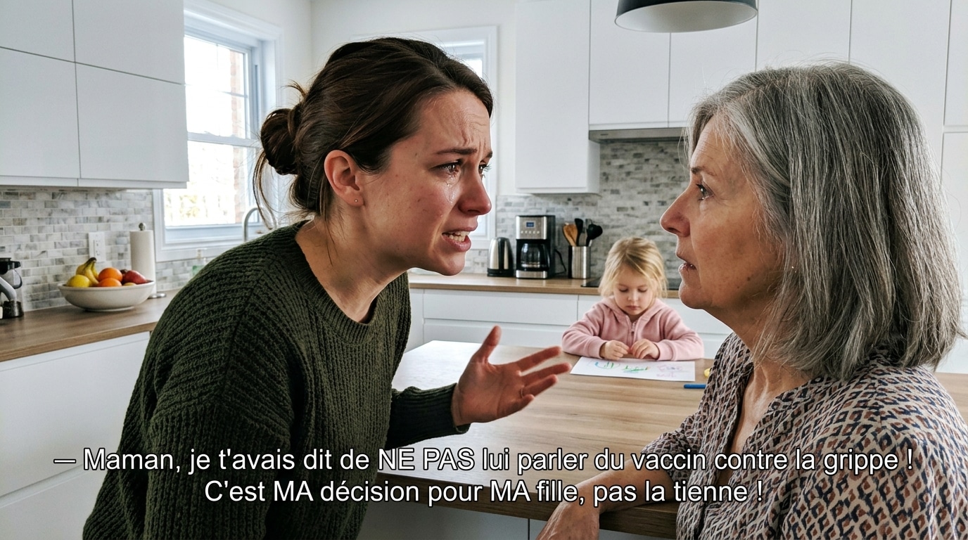 Je Pensais Bien Faire En Conseillant Le Vaccin Contre La Grippe A Ma Petite Fille Mais Ma Fille Na Pas Vu Ca De Cet Oeil Featured
