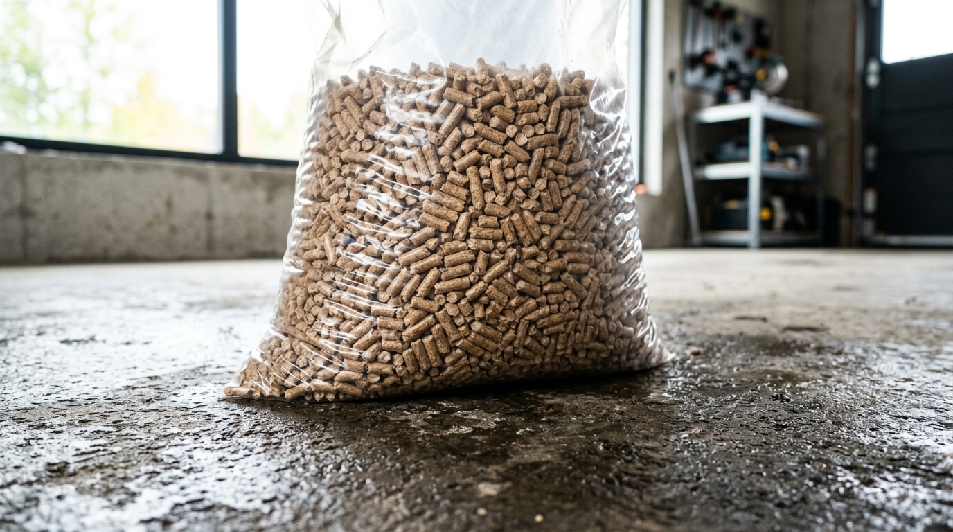 Je Pensais Mes Nouveaux Sacs De Granules En Securite Au Garage Mais Loubli De Ce Simple Support Gratuit A Condamne Mon Stock Avant Meme Le Premier Froid Featured
