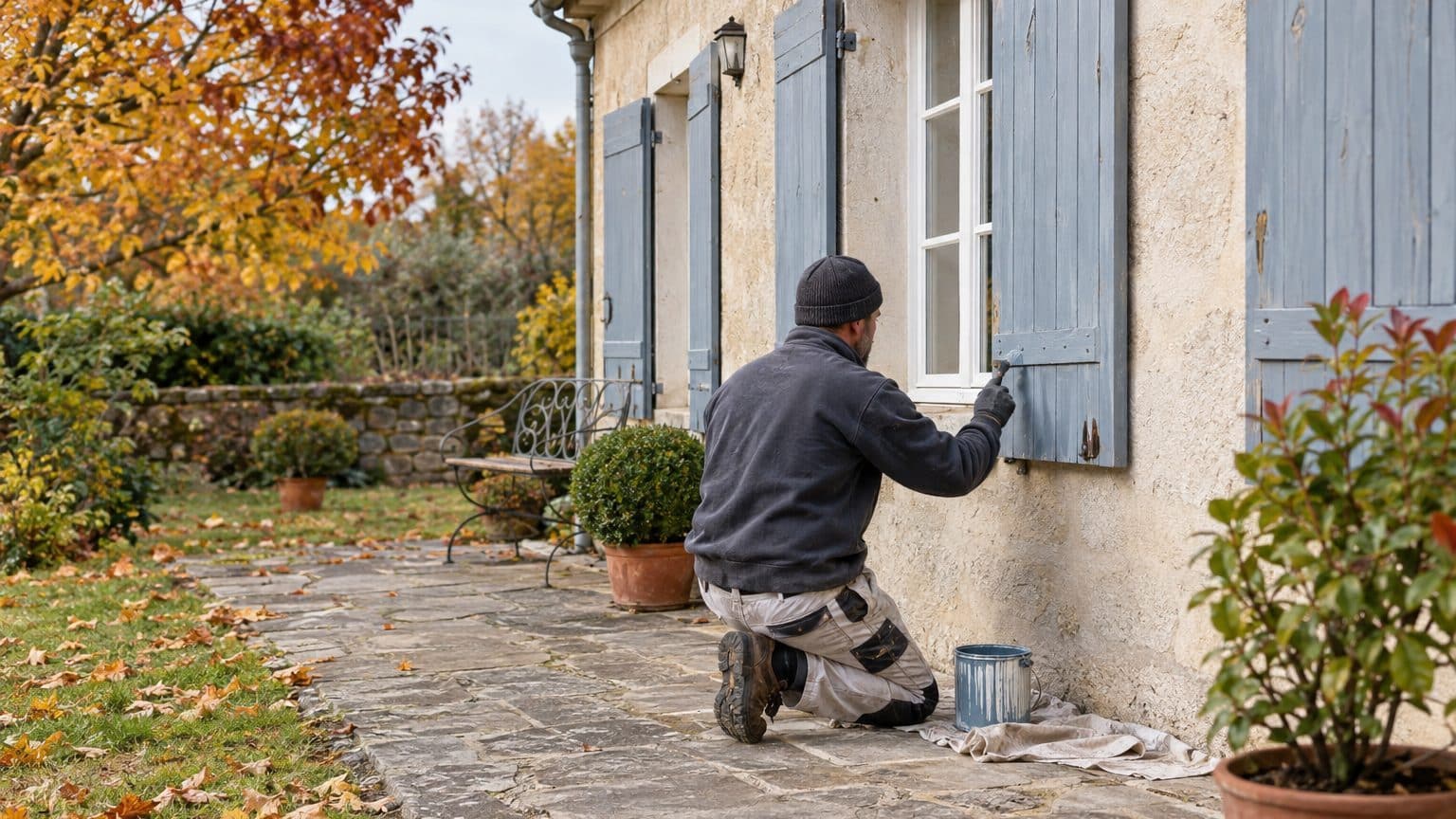 « Je pensais profiter du dernier beau week-end d'octobre pour repeindre mes volets » : pourquoi les peintres, eux, rangent...