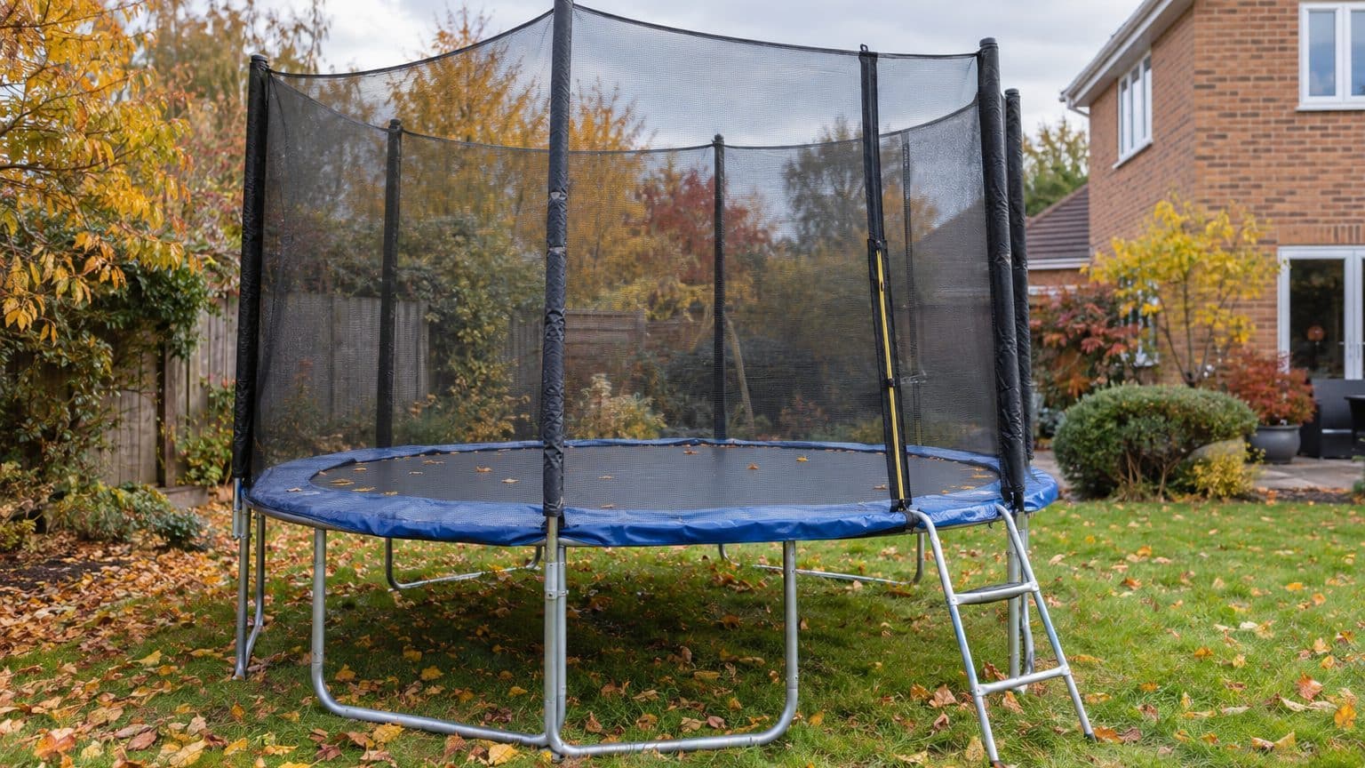 « Je pensais que c'était le vent le responsable » : le trampoline des petits-enfants a atterri chez le voisin, et l'assure...