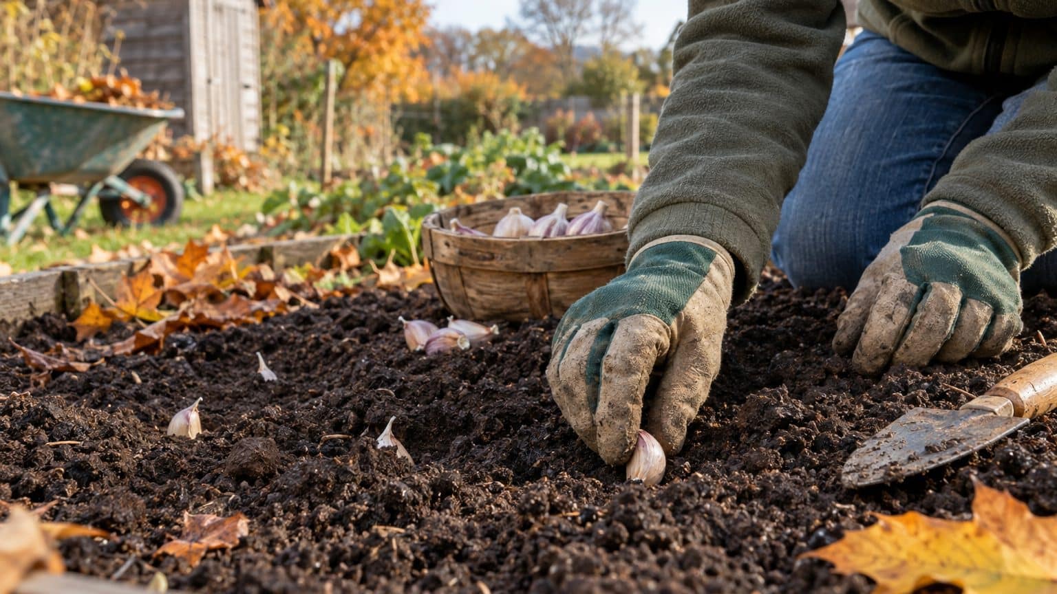 « Je pensais que l'ail se plantait au printemps » : pourquoi les gousses mises en terre en octobre ont besoin de l'hiver