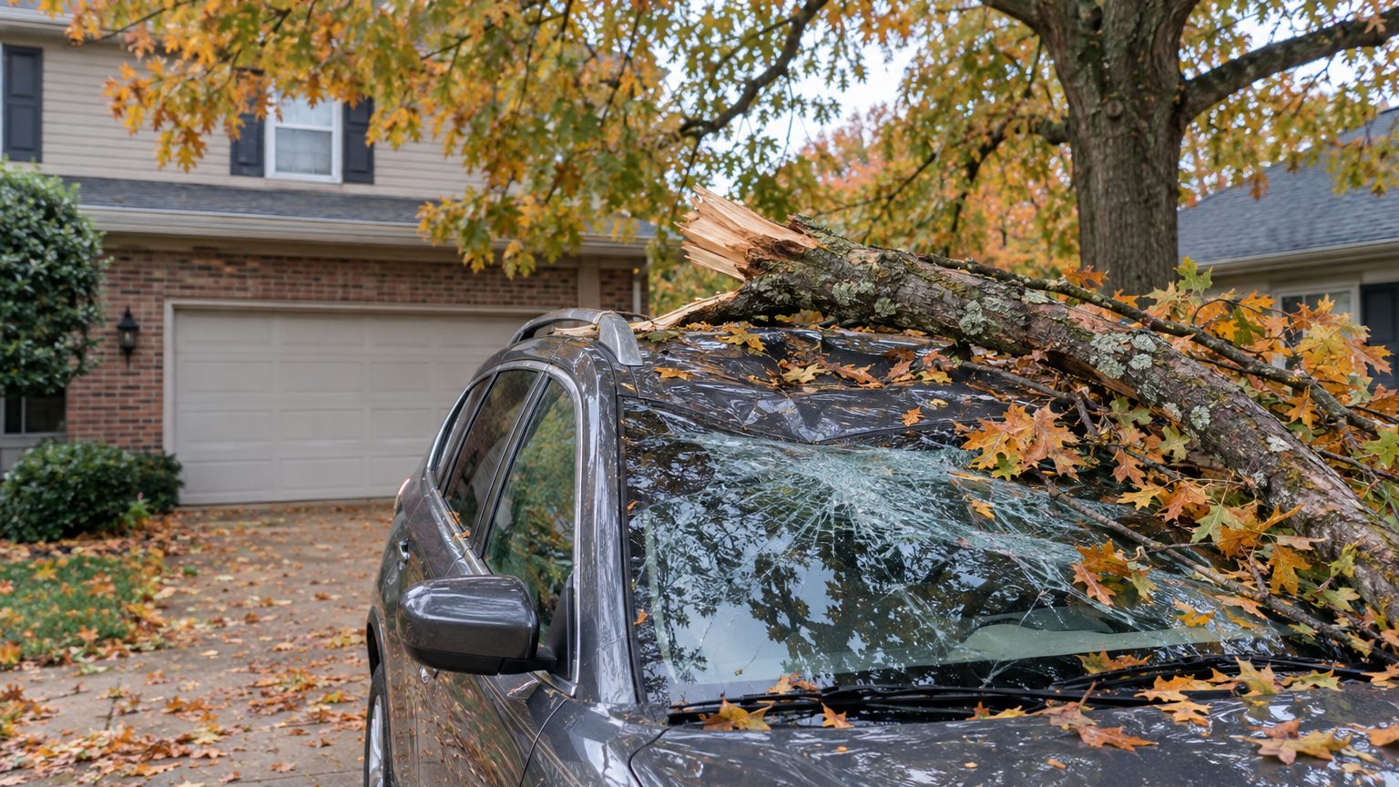 « Je pensais que la branche du chêne du voisin tombée sur ma voiture était son problème » : à l'assurance, on m'a expliqué...