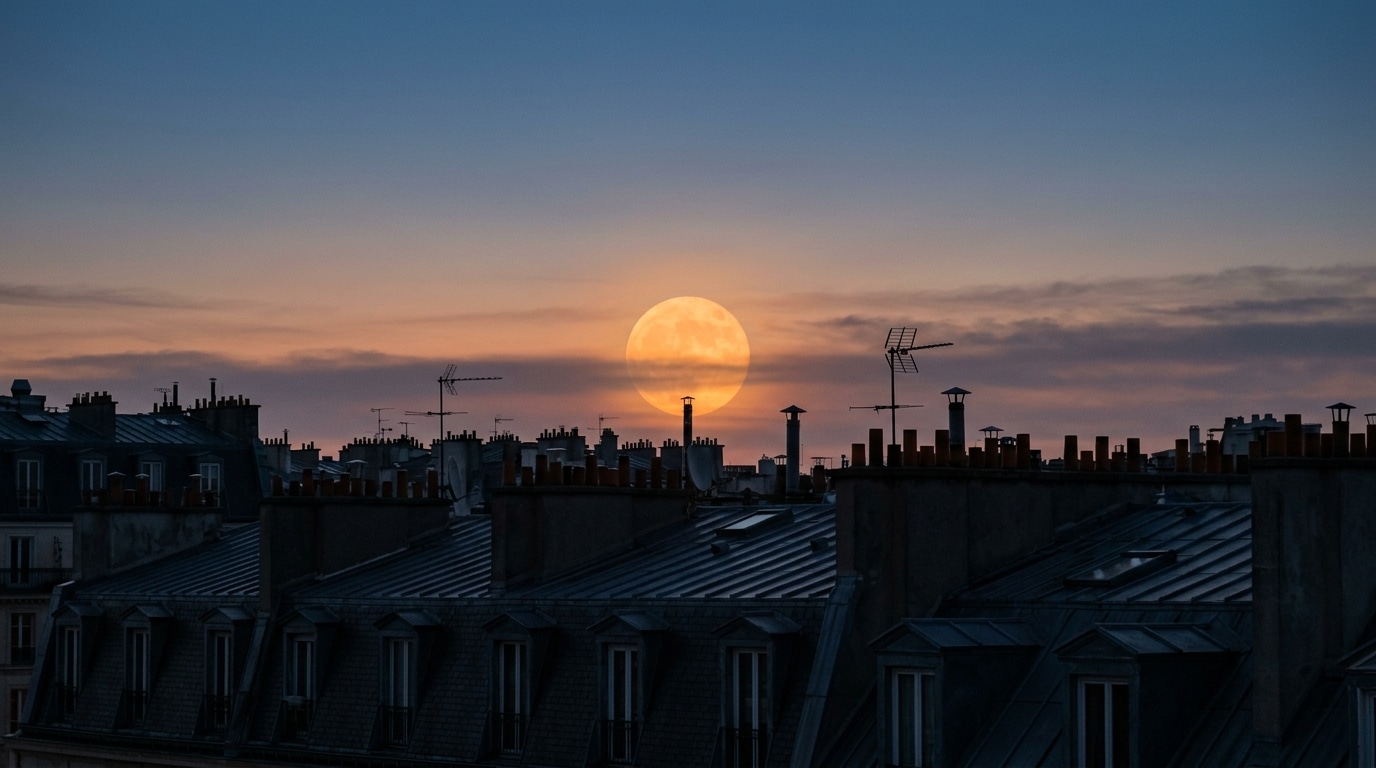 Je Pensais Que Lair Faisait Loupe Sur La Lune Pourquoi La Pleine Lune De Lundi A Laube Paraitra Enorme Et Orange Pour Deux Raisons Qui Nont Rien A Voir Featured