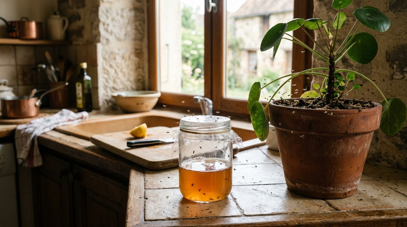 Je Pensais Que Les Moucherons De Ma Cuisine Sortaient De La Corbeille De Fruits En Jardinerie On Ma Explique Dou Ils Venaient Vraiment Featured