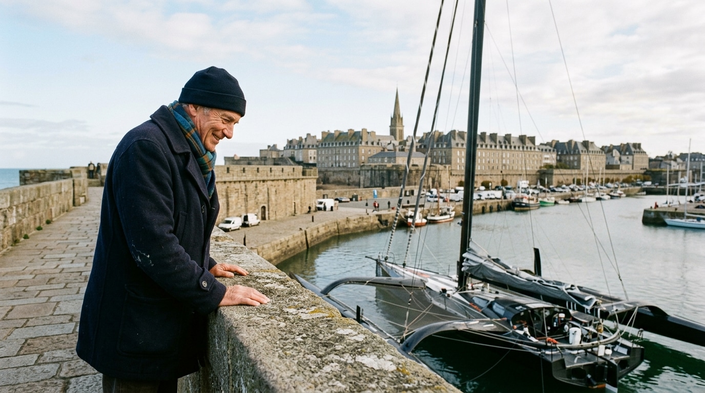 Je Pensais Que Tout Saint Malo Devenait Impraticable Pour La Route Du Rhum Ce Belvedere Meconnu Permet De Froler Les Bateaux Au Sec Featured