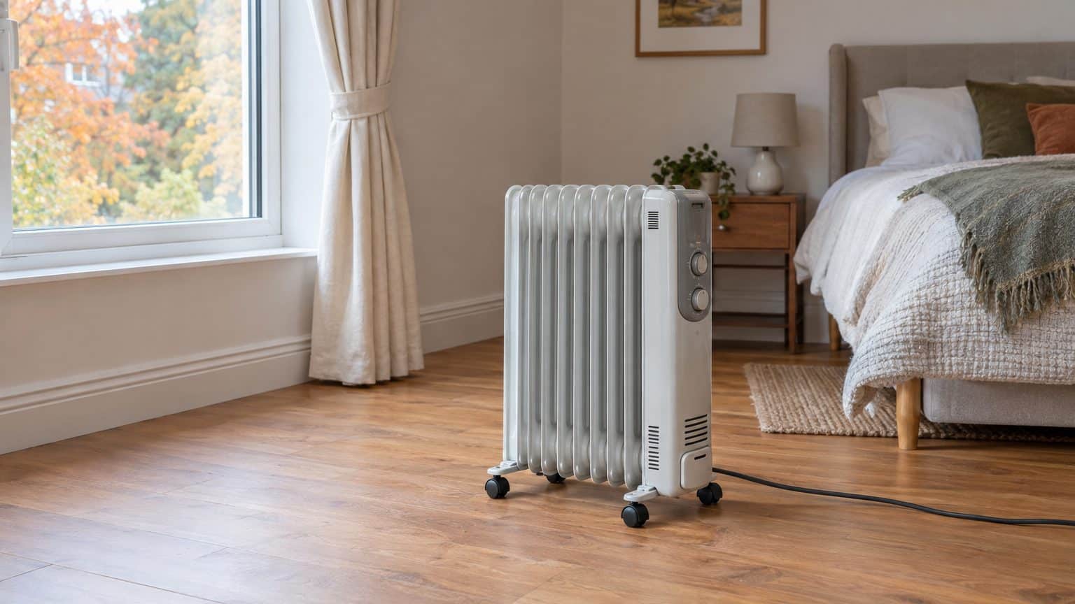 Je posais mon radiateur d’appoint tout contre le rideau de la chambre pour chauffer plus vite : un électricien m’a montré ...