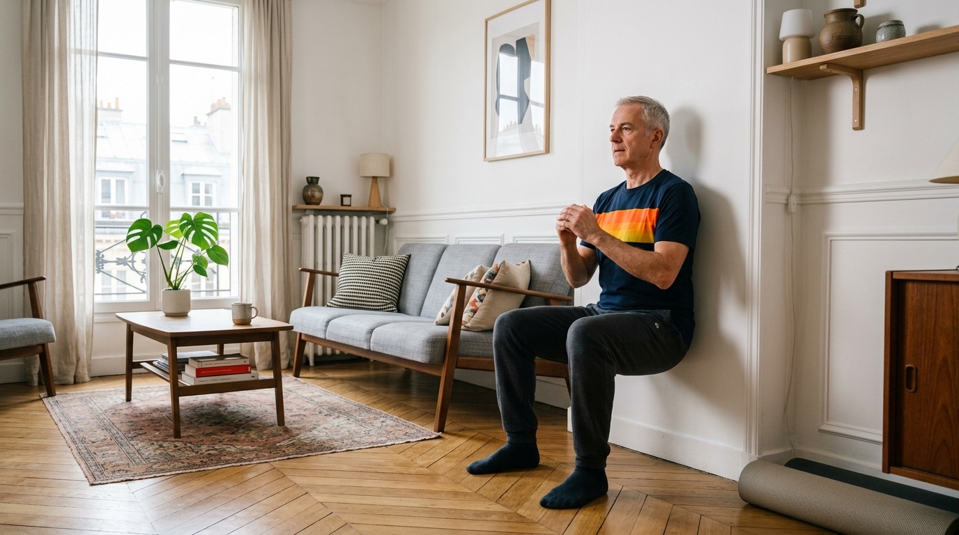 Jenchainais Les Abdos Au Sol A 63 Ans Pour Rentrer Mon Ventre Une Kine Ma Montre 5 Exercices Contre Le Mur Qui Font Travailler Le Muscle Que Je Ne Touchais Jamais Featured