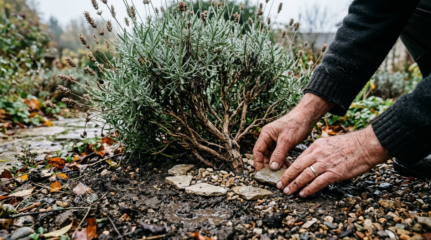 Les Anciens Calaient Des Cailloux Sous Leur Lavande Des Quil Pleuvait Et Ce Netait Pas Pour Empecher La Terre De Glisser Featured