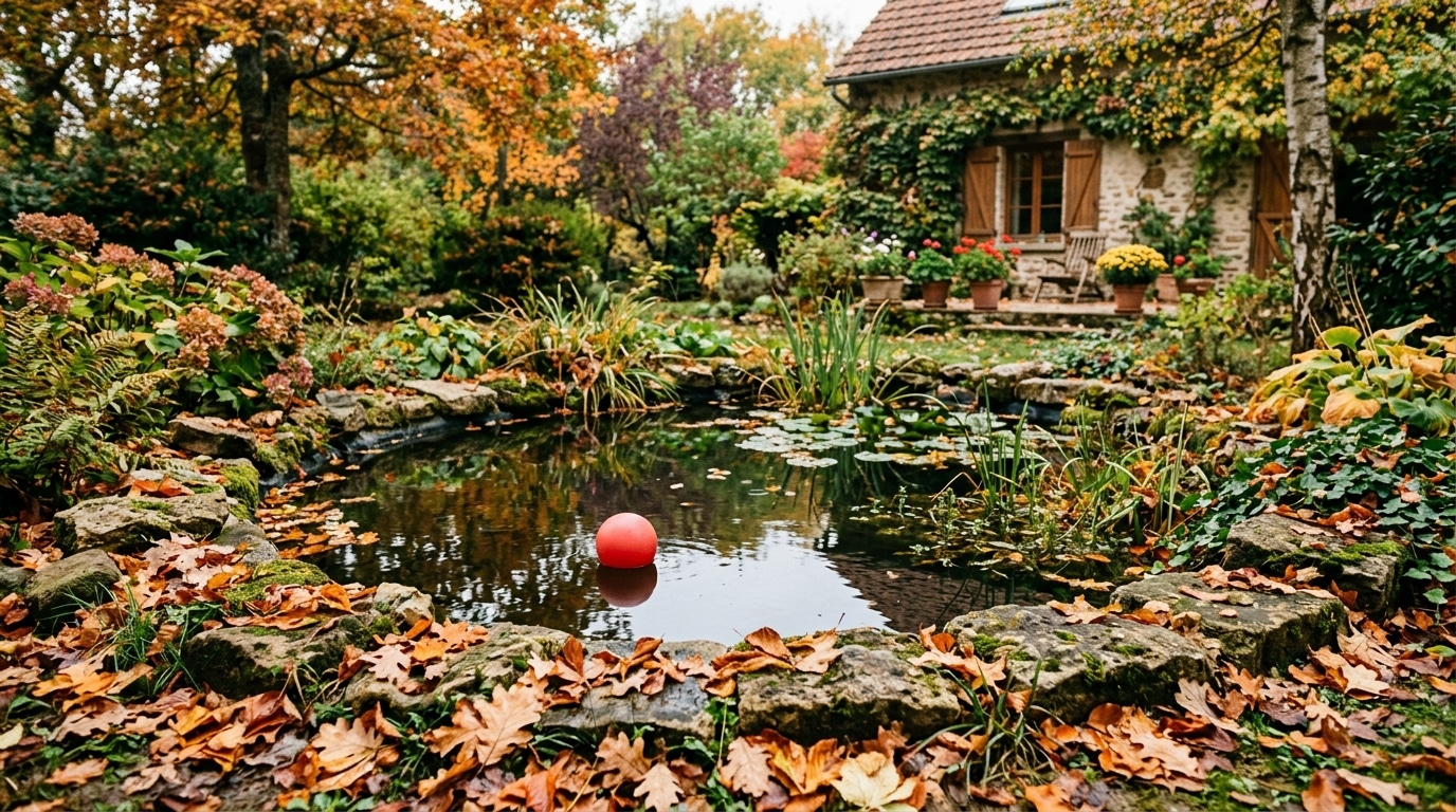 Les Anciens Laissaient Toujours Flotter Un Objet Sur Leur Bassin Avant Les Premieres Gelees Au Printemps Leurs Poissons Et Leurs Grenouilles Etaient Encore La Featured