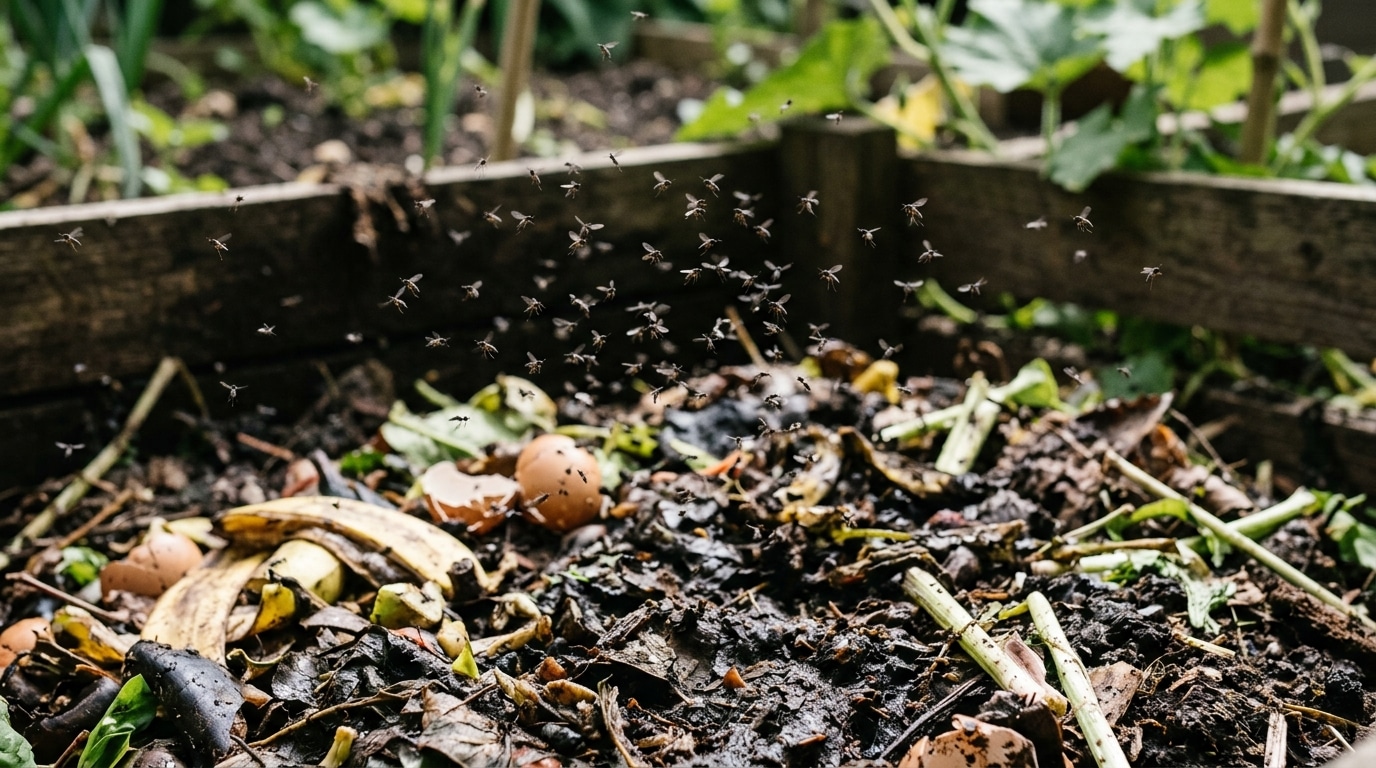 Les Anciens Posaient Toujours Ca Sur Le Compost En Automne Fini Les Nuees De Moucherons Featured