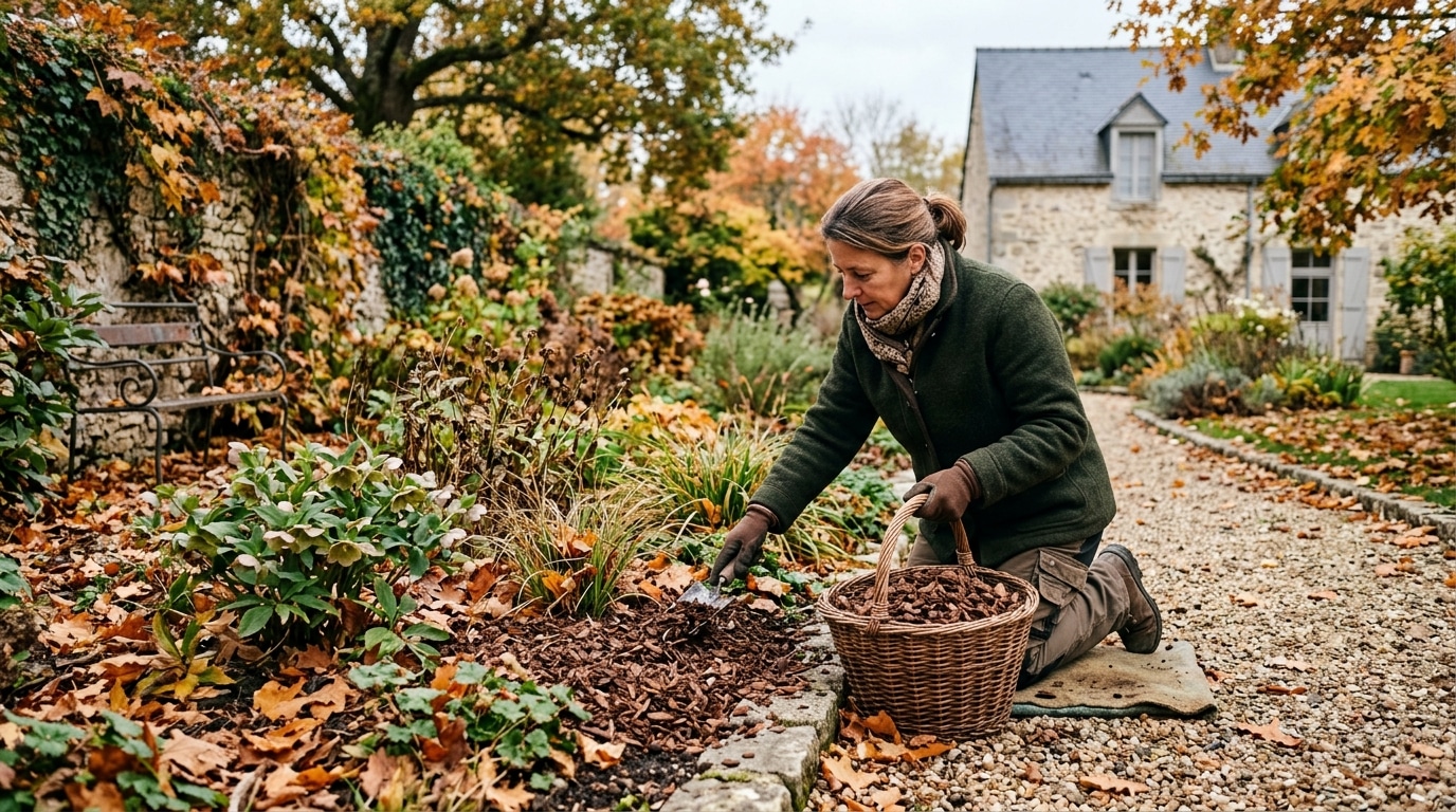 Les Anciens Y Pensaient Avant Chaque Hiver La Couche De Copeaux De Bois Qui Protege Les Bulbes Et Les Vivaces Quand Il Gele A 31 E Chez Jardiland Featured