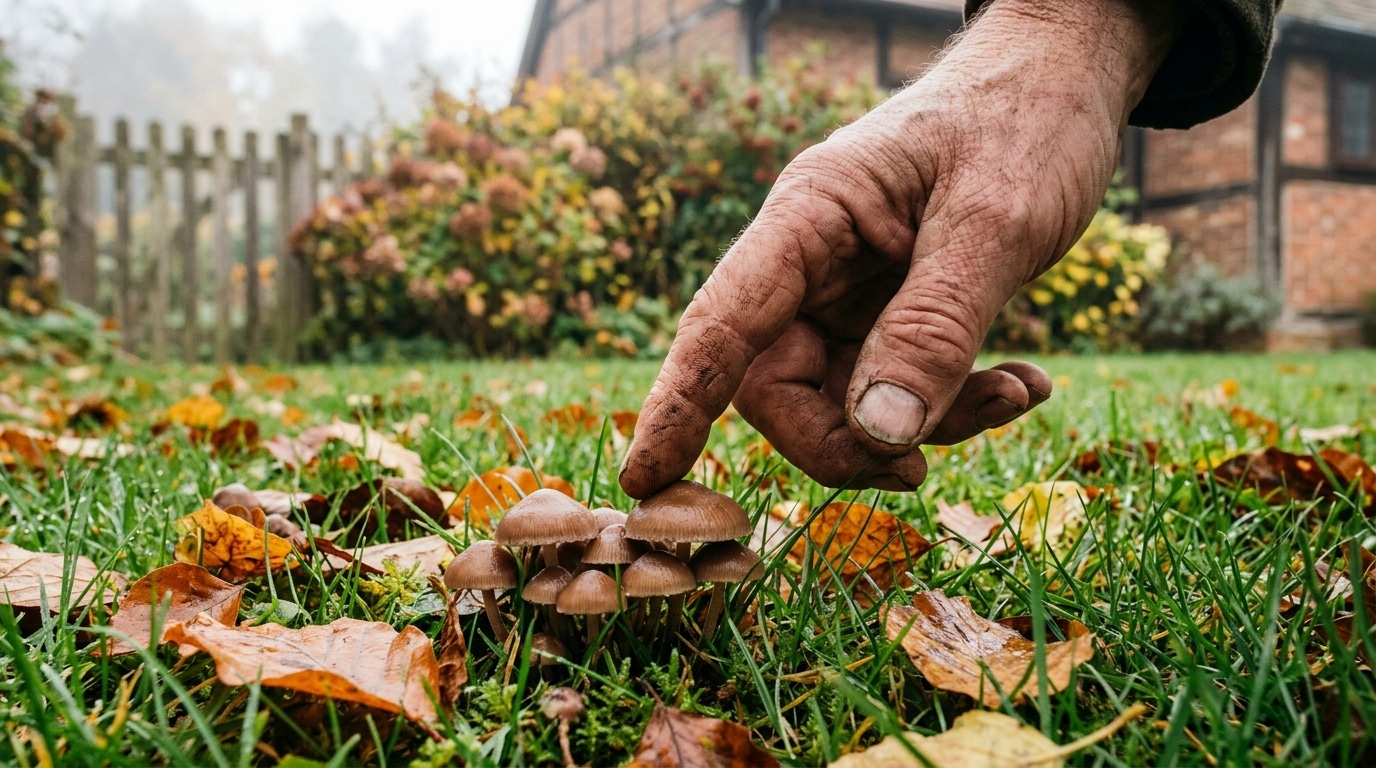 Les Champignons Ne Poussent Pas Nimporte Ou Sils Envahissent Votre Pelouse En Automne Votre Sol A Quelque Chose A Vous Dire Featured