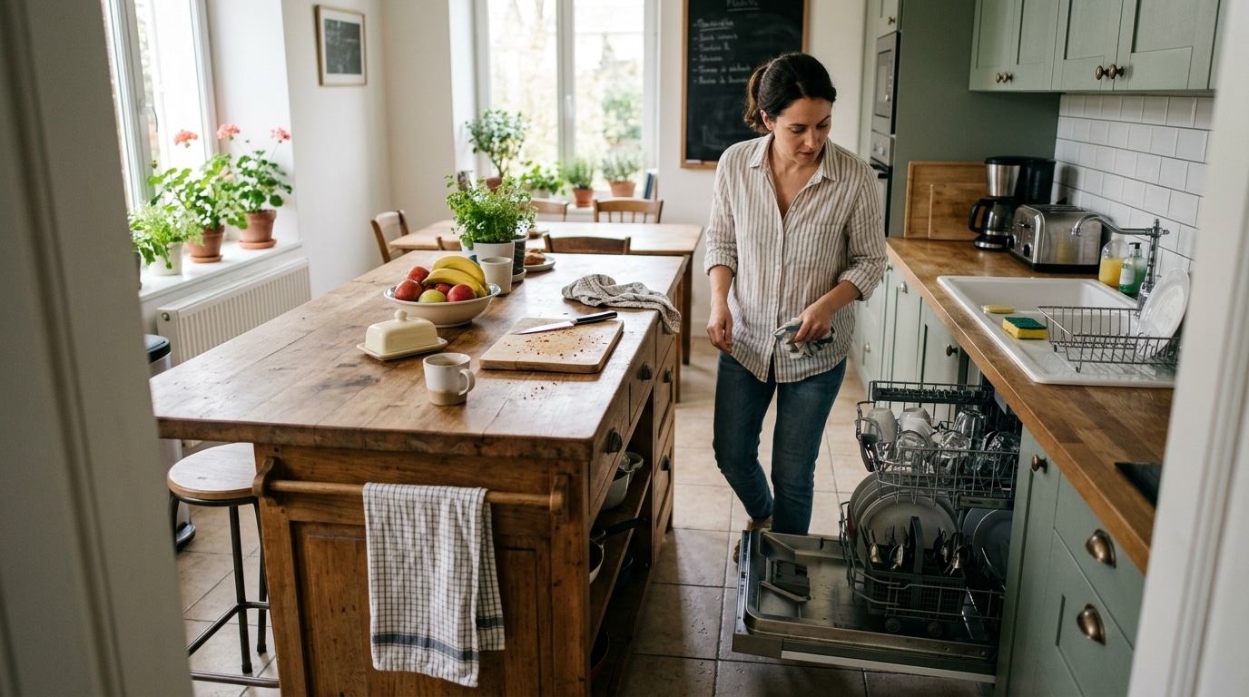 Les Cuisinistes Ne Conseillent Plus Le Grand Ilot Au Milieu De La Cuisine Et Ce Quils Proposent A La Place Garde Tout Lespace Pour Cuisiner Featured