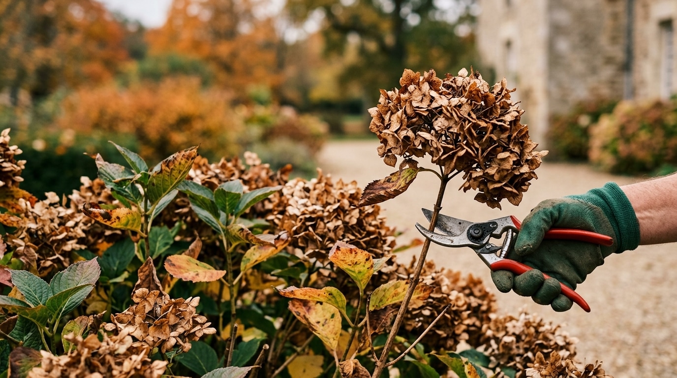 Les Fleurs Brunes De Mes Hortensias Me Genaient Jai Tout Raccourci En Octobre Plusieurs Mois Plus Tard Jai Regrette Ce Coup De Propre Featured