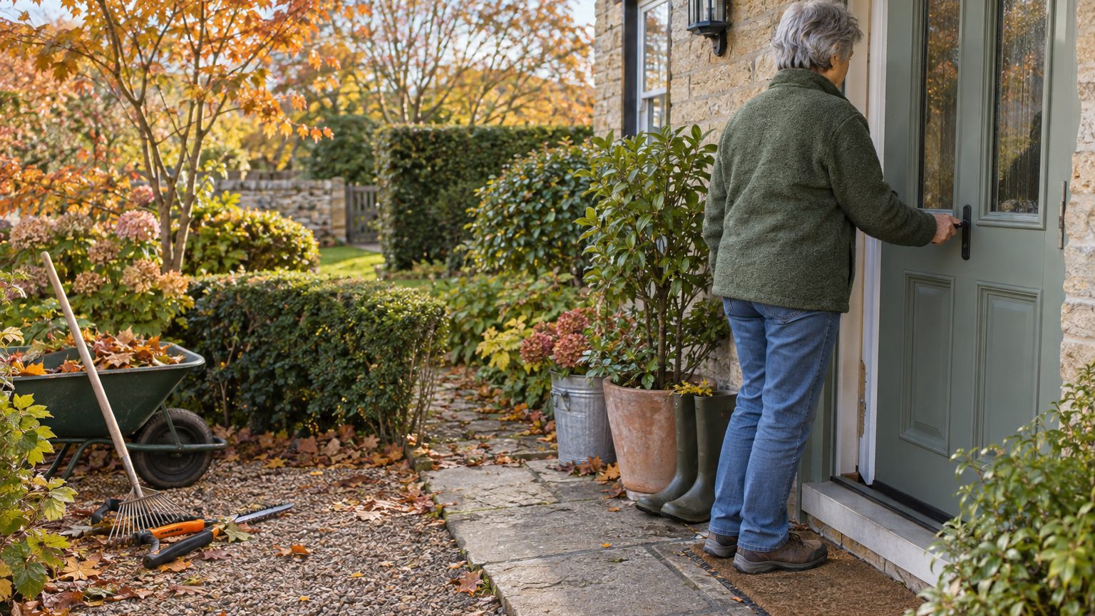 Les gendarmes ne conseillent plus de laisser la porte d'entrée ouverte quand on jardine au fond du terrain, et ce qu'ils d...