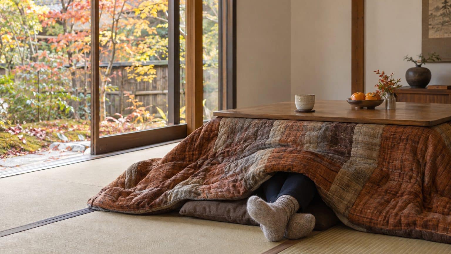 Les Japonais ne chauffent pas tout le salon en hiver, et ils ont pourtant moins froid que nous : leur secret se cache sous...