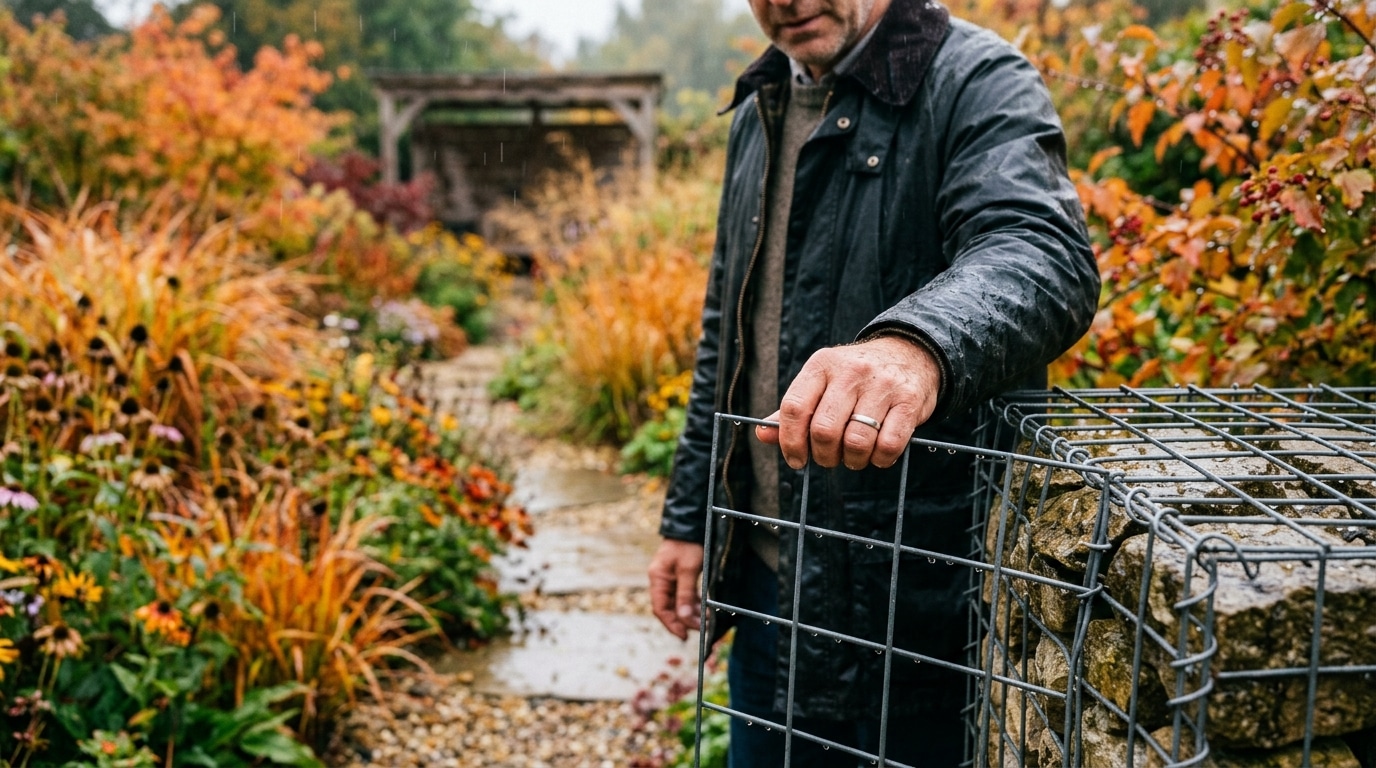 Les Paysagistes Ne Montent Plus Un Gabion Sans Ce Detail Qui Change Tout Quand Il Pleut Featured