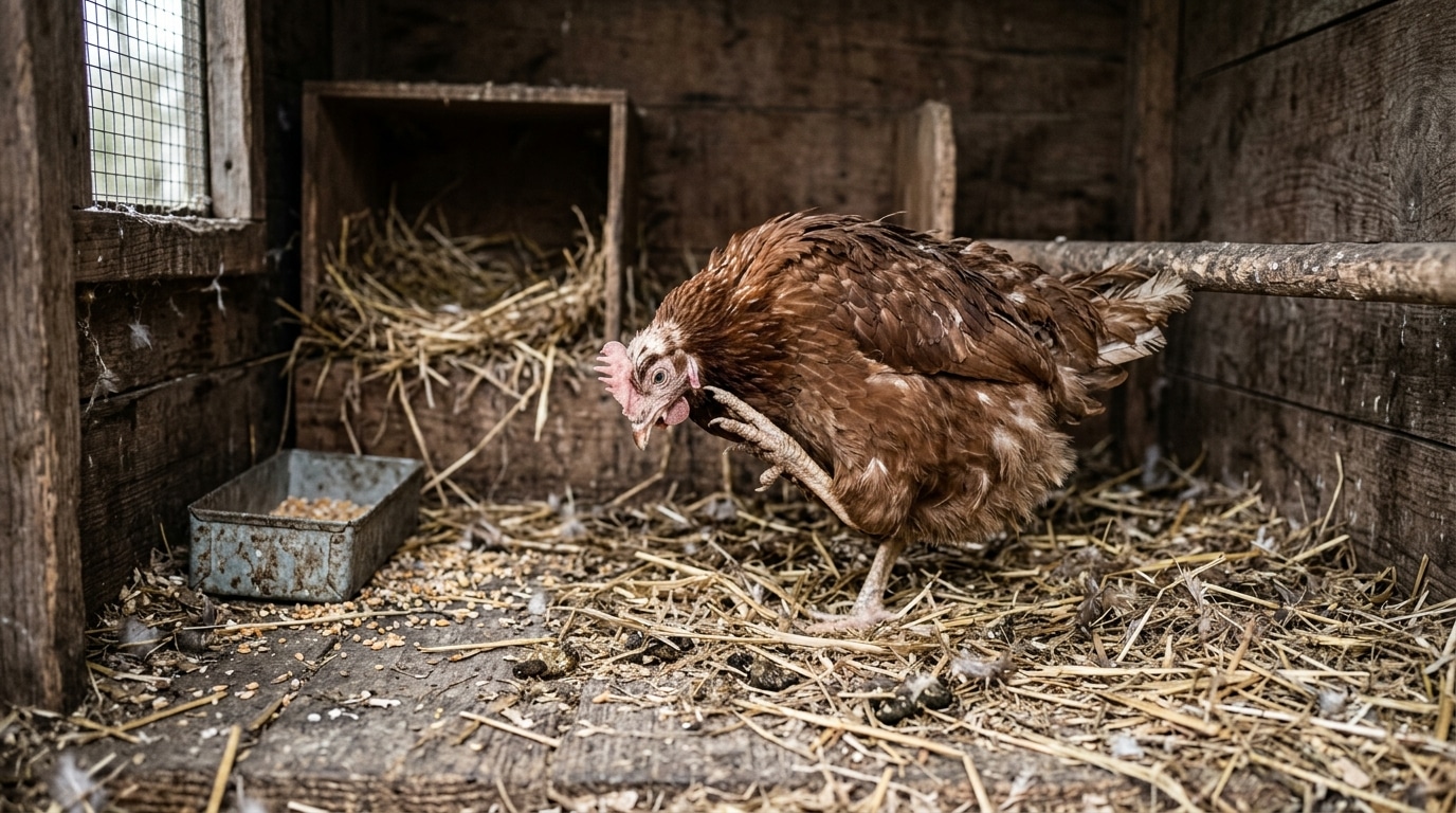 Les Veterinaires Sont Formels Ce Detail Du Poulailler Neglige En Automne Fait Le Lit Des Poux Rouges Featured