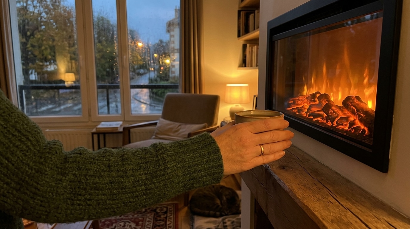 Lidl Ressort Pile Pour Le Retour Du Froid Sa Cheminee Electrique Silvercrest Qui Chauffe Aussi Bien Quun Poele A Bois Les Contraintes Et Le Prix En Moins Featured