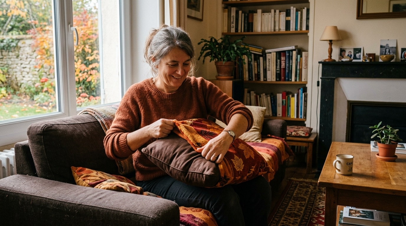 Ma Mere Na Jamais Rachete Un Coussin De Sa Vie Elle Changeait La Housse Cet Automne Je Fais Pareil A 299 E Chez Action Featured