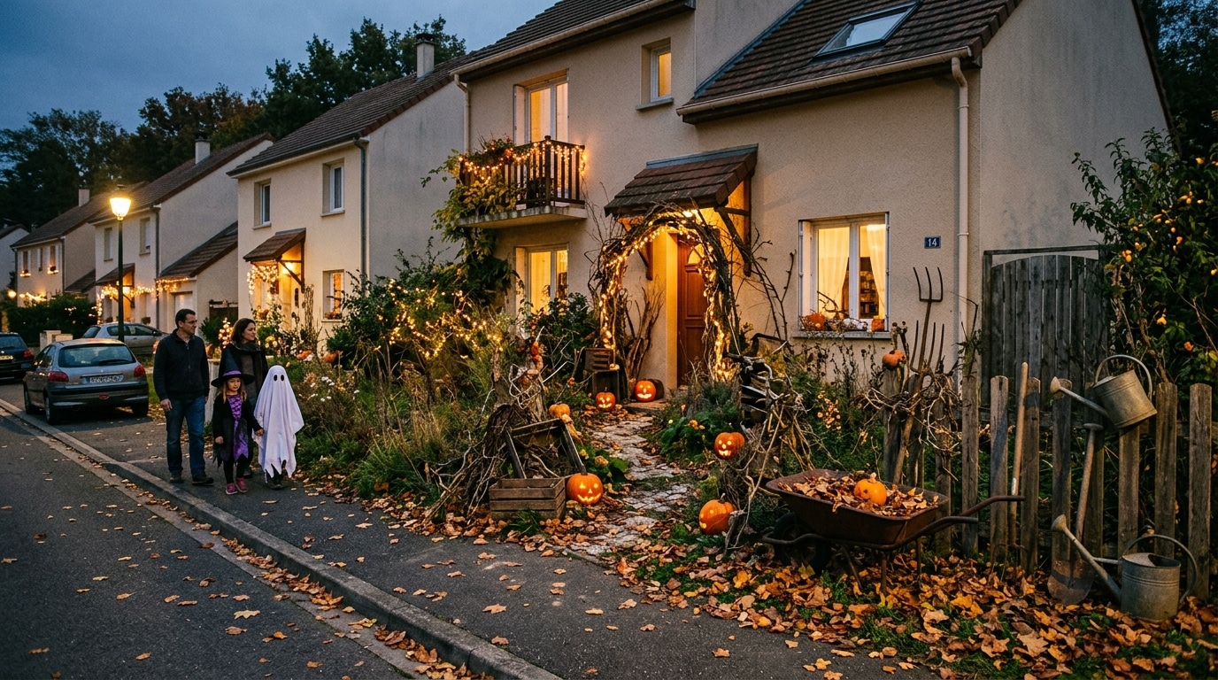 Ma Voisine Laisse Les Feuilles Mortes Sentasser Devant Sa Porte Depuis Debut Octobre Et Ce Nest Pas Par Paresse Le Soir Dhalloween Tout Le Quartier A Compris Featured