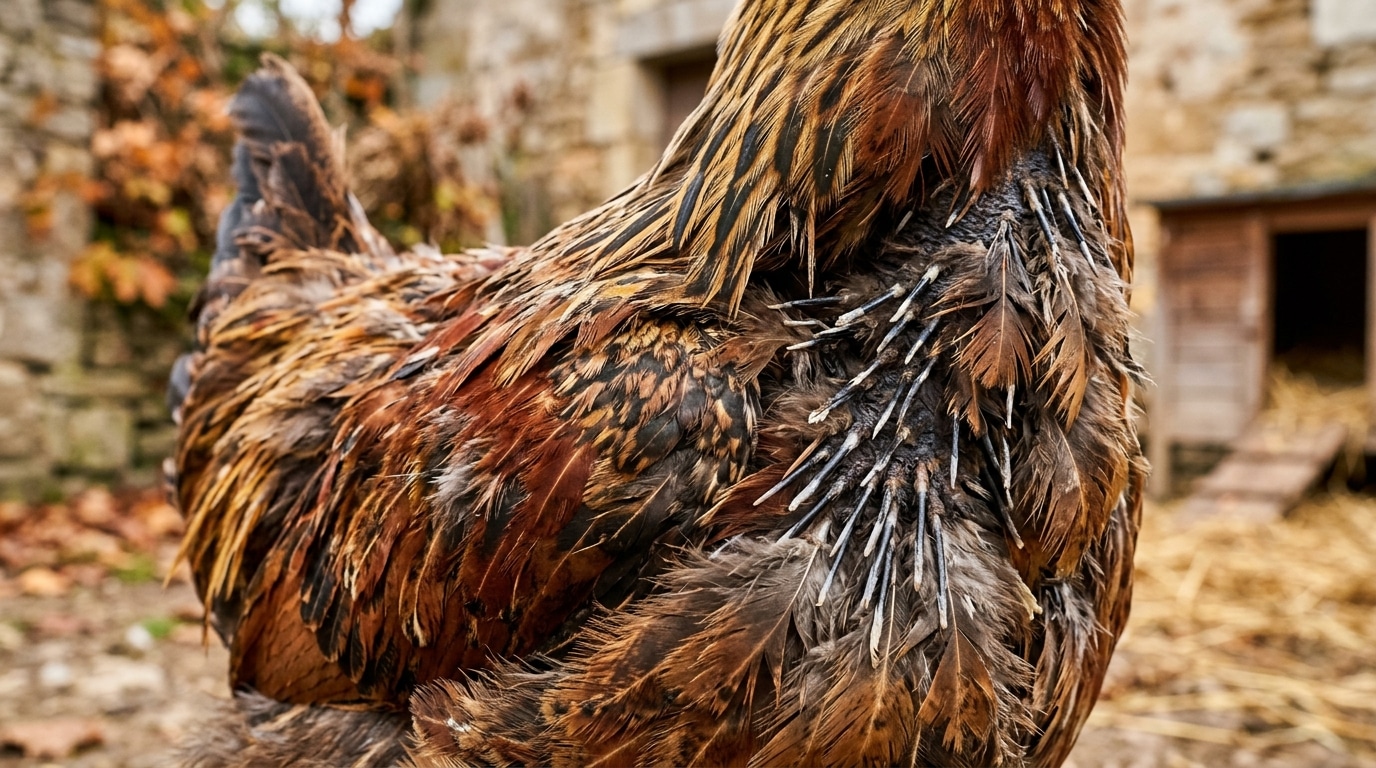 Mes Poules Ne Me Donnaient Plus Un Seul Oeuf En Octobre Le Veterinaire A Dabord Regarde Leurs Plumes Featured