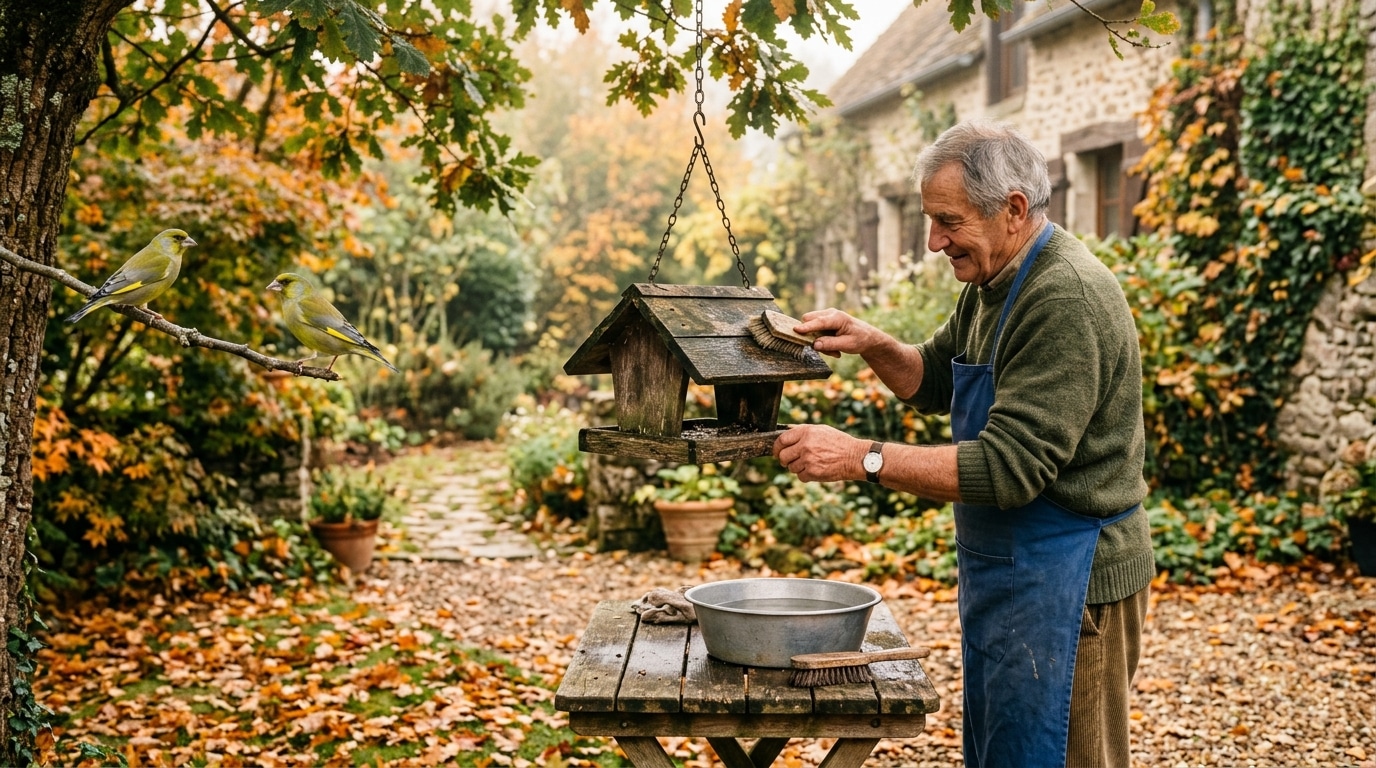Mon Pere Lavait Toujours Sa Mangeoire Avant De La Remplir Et Je Trouvais Ca Excessif Pour Des Oiseaux Quand Les Verdiers Ont Disparu De Mon Jardin Jai Compris Featured