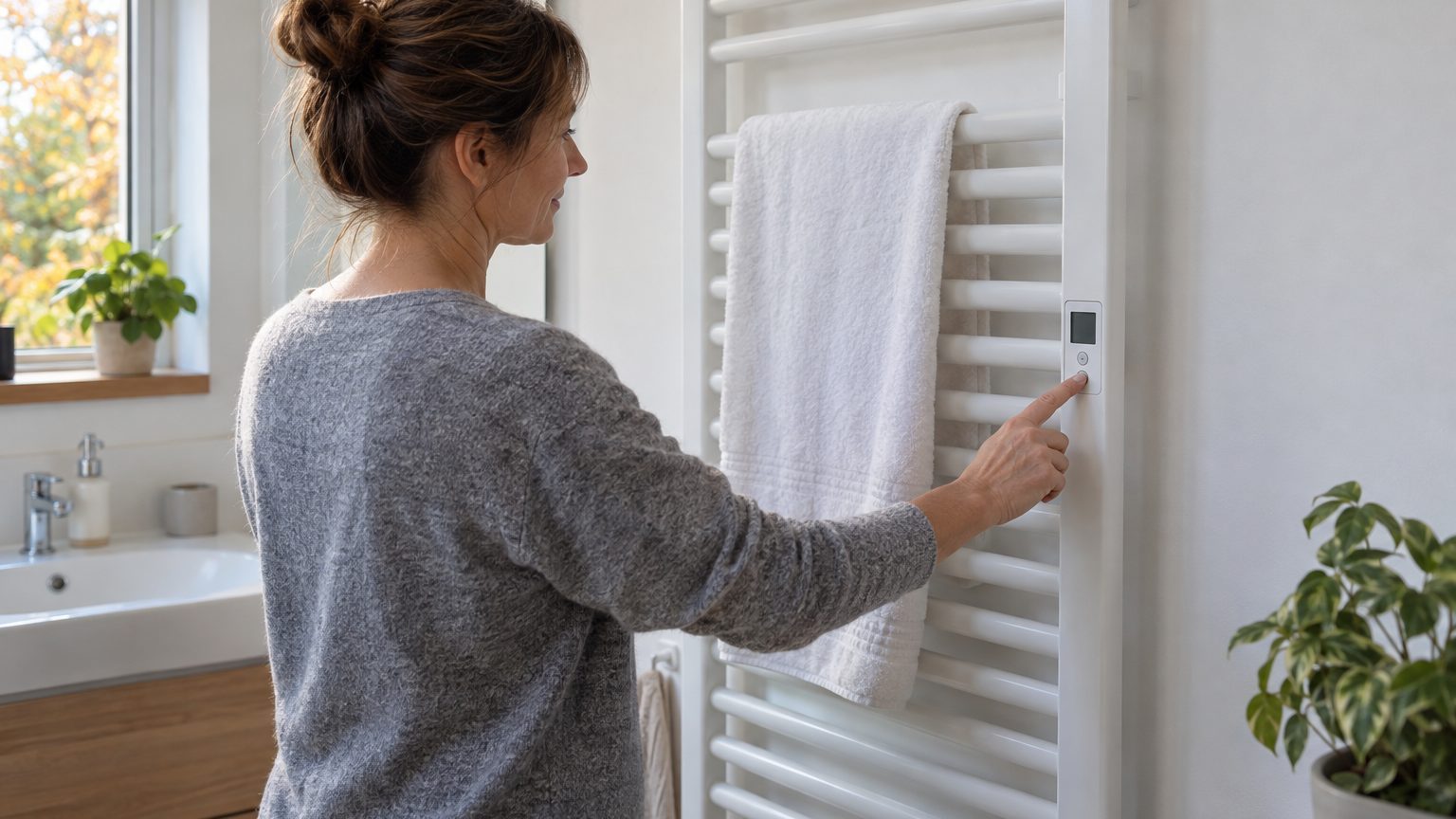 On s'obstine tous à laisser le sèche-serviettes tourner de la douche du matin jusqu'au soir, alors que ce simple réglage g...