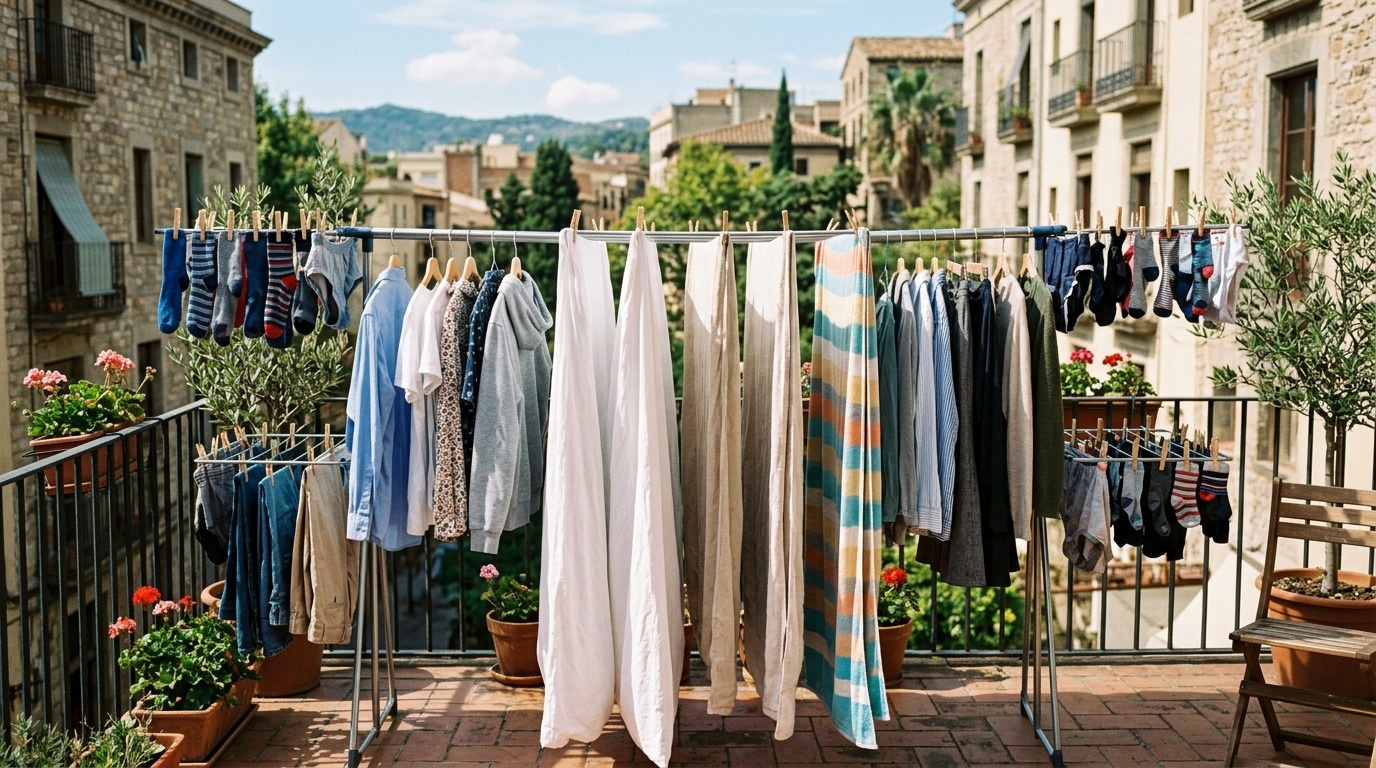 On Sobstine Tous A Etendre Les Draps Au Bout De Letendoir Alors Que Cette Disposition Japonaise En Arc En Ciel Fait Secher Le Linge Deux Fois Plus Vite Featured