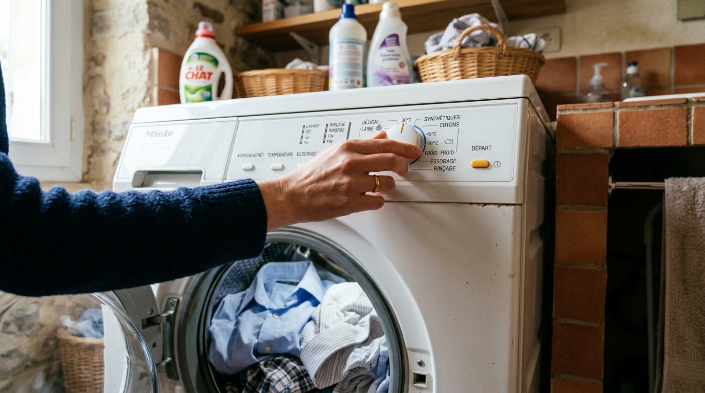 On Sobstine Tous A Laver Ses Chemises Avec Le Reste Du Linge Alors Quun Simple Reglage De La Machine Epargne Le Col Les Coutures Et Les Boutons Featured